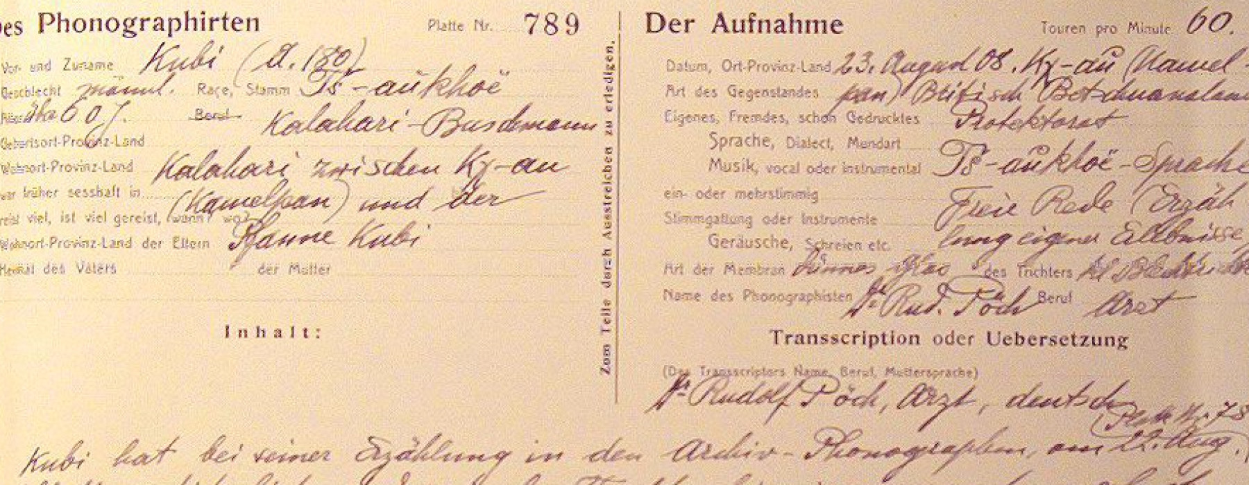 Selective Hereditary Word Deafness - Research Center for Material Culture