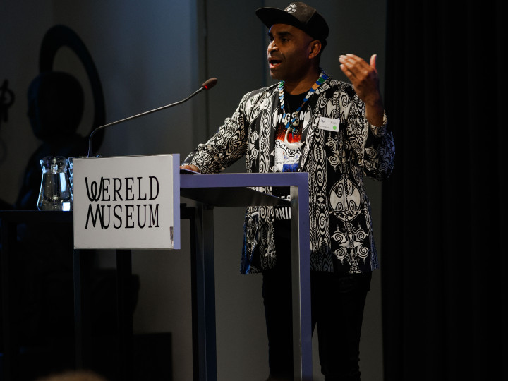 Ronny Kareni at Wereldmuseum Leiden (credits: The Moanan)