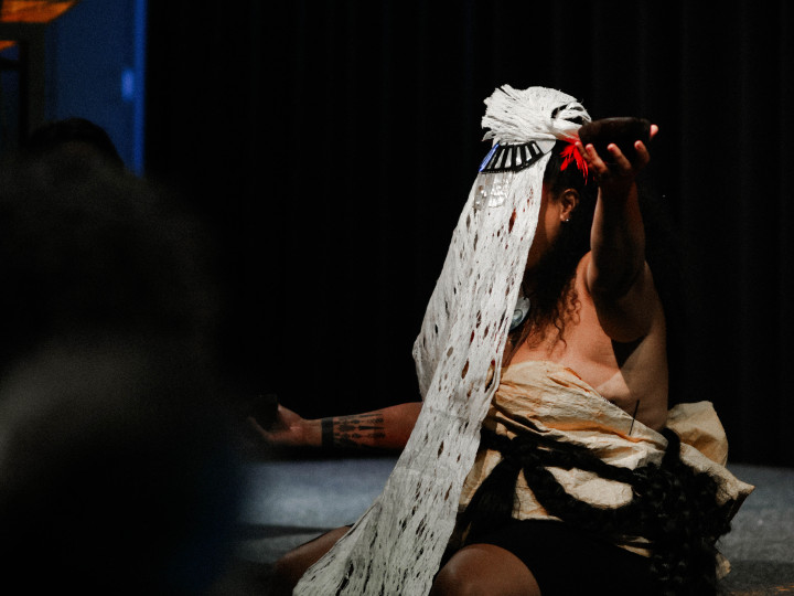 Hinatea Colombani at Wereldmuseum Leiden (credits: The Moanan)
